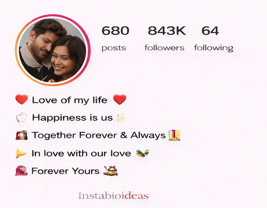 Love Bio For Instagram