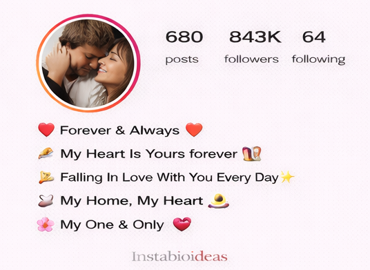 Love Bio For Instagram