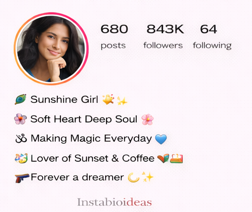 Instagram Bio for Girls