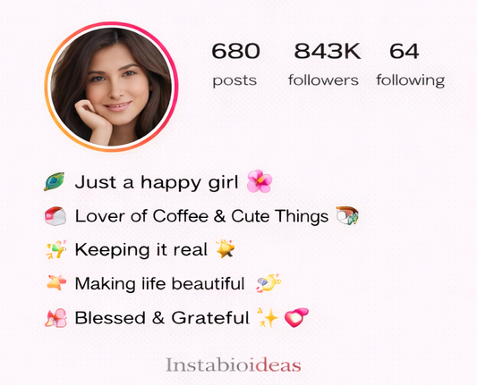 Instagram Bio for Girls