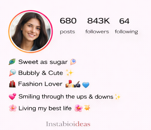 Instagram Bio for Girls