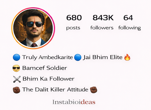 Jay Bhim Bio For Instagram