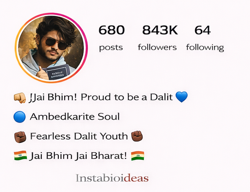 Jay Bhim Bio For Instagram