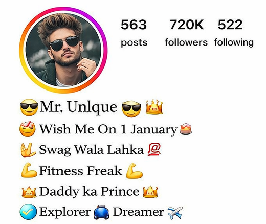 Instagram Bio For Boys