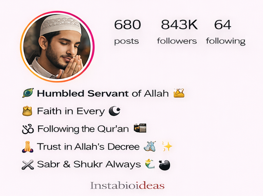 Islamic Bio For Instagram